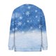thumbnail image 4 of Puntoco Blusa Estampada De Moda Para Mujer, Blusa De Manga Larga, Sudadera Con Bolsillos Y Capucha, 4 of 5