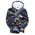 thumbnail image 3 of Sudadera con capucha con estampado de placa de circuito 3D Flipper Zero Hacker, sudadera con capucha gráfica, suéteres de moda para niños, ropa Harajuku para hombres, sudaderas con capucha, 3 of 5