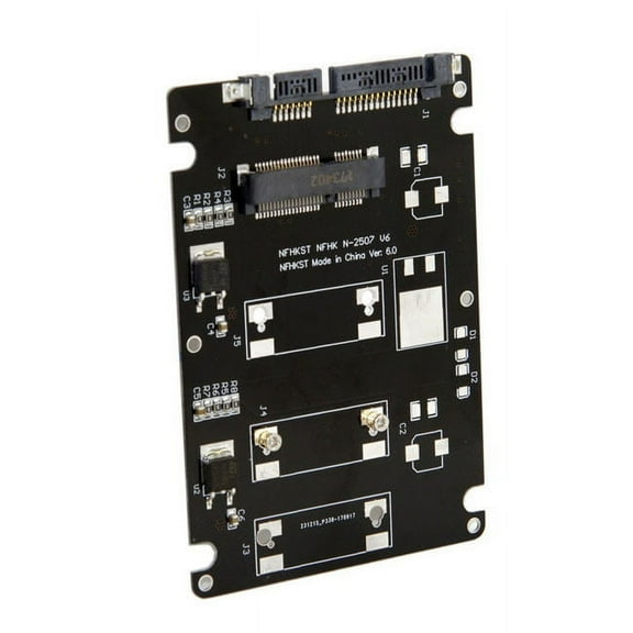 FVH Mini PCI-E mSATA SSD to 2.5" SATA Hard Disk Enclosure Case Converter Adapter for MSATA SSD