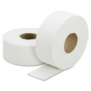 SKILCRAFT NSN5909072, Jumbo Roll Toilet Tissue, 12 Box, White