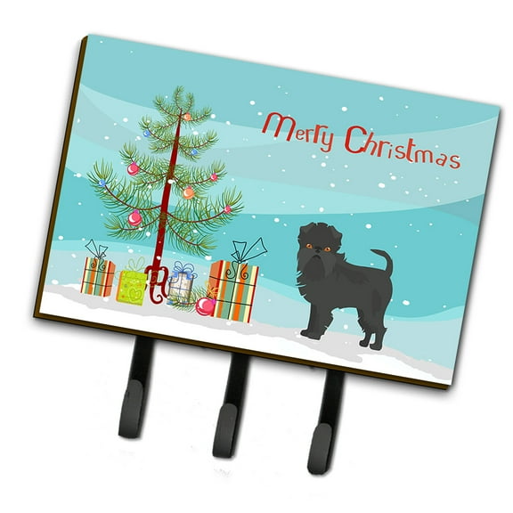 Affenpinscher Christmas Tree Leash or Key Holder