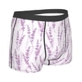 thumbnail image 3 of Naloa Lavender Flowers Print Mens Underwear - Boxers for Men, Classic Briefs for Men, 3 of 9