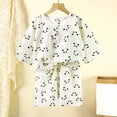thumbnail image 2 of NIEWTR Baby Summer Outfits Children 2PC Summer Clothes Short Sleeve Pullover and Elastic Shorts Soft Pajamas Set for 6 12 18 24 Months 2T 3T Lightweight(A-Black,6-12 Months), 2 of 4