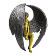 thumbnail image 3 of Inteprter Estatua de resina de Ángel triste para interiores y exteriores, adorno para el hogar y el coche, estatua de Ángel durmiente, artesanías Decoración del hogar Inteprter HA036046-00, 3 of 6