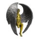 thumbnail image 3 of Inteprter Estatua de resina de Ángel triste para interiores y exteriores, adorno para el hogar y el coche, estatua de Ángel durmiente, artesanías Decoración del hogar Inteprter HA036046-00, 3 of 6