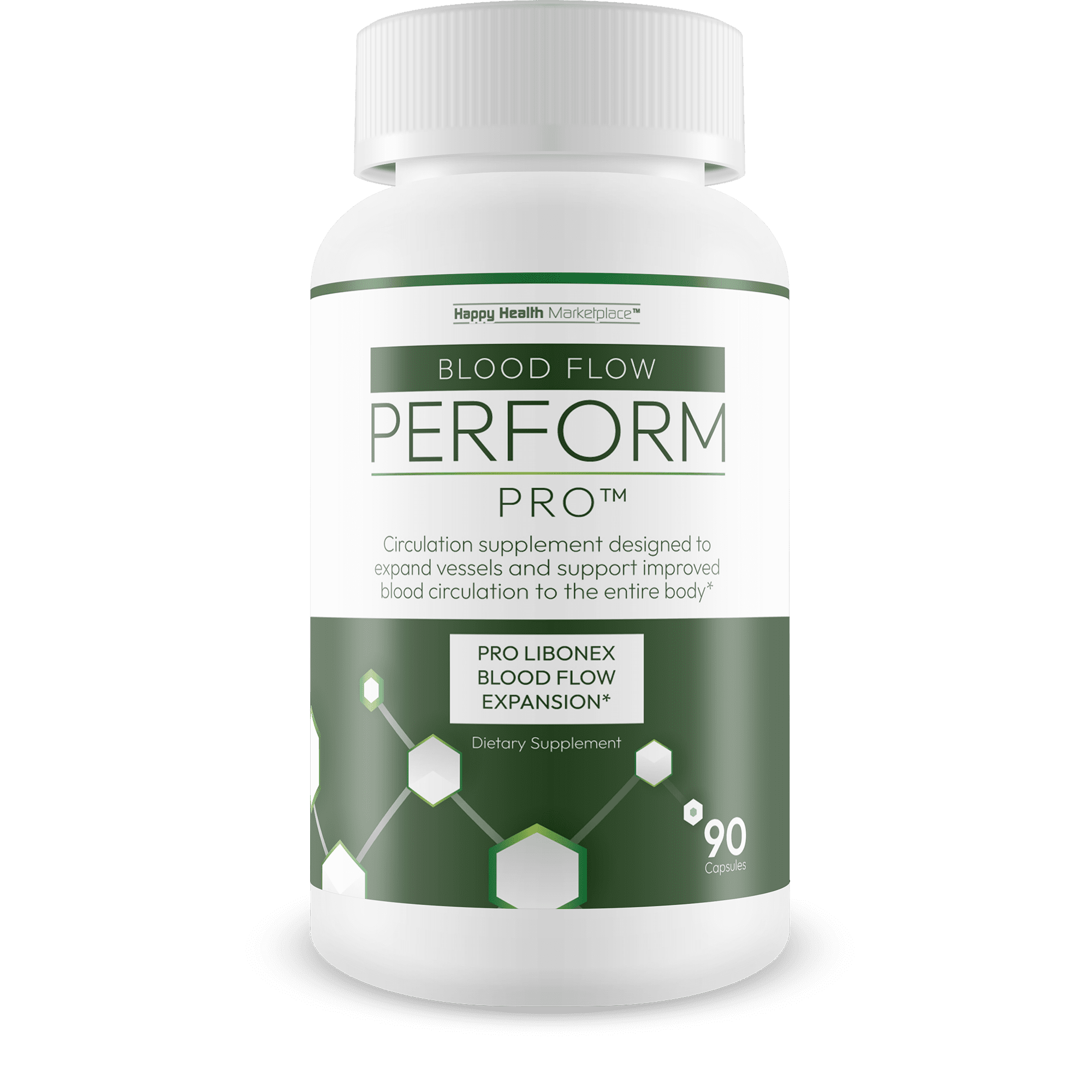 Perform Pro - Our Best Blood Flow Booster for Improved Performance - Circulation Booster Plus Brain Support - Circulation Male Supplement to Focus and Perform - Better Blood Flow Titan Vigor for Men