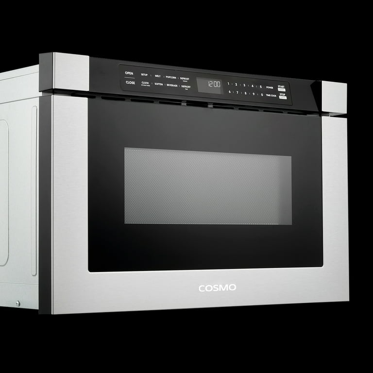 Cosmo 24-Inch 2.2 Cu. Ft. Countertop Microwave Oven in Stainless Steel