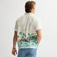 thumbnail image 2 of Men's Trinity Coast Camp Shirt Color: Navy Blue Size: L, 2 of 4