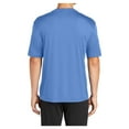 thumbnail image 2 of Yellow Rooster Men's PosiCharge Competitor Polyester Tee Shirt Carolina Blue S, 2 of 8
