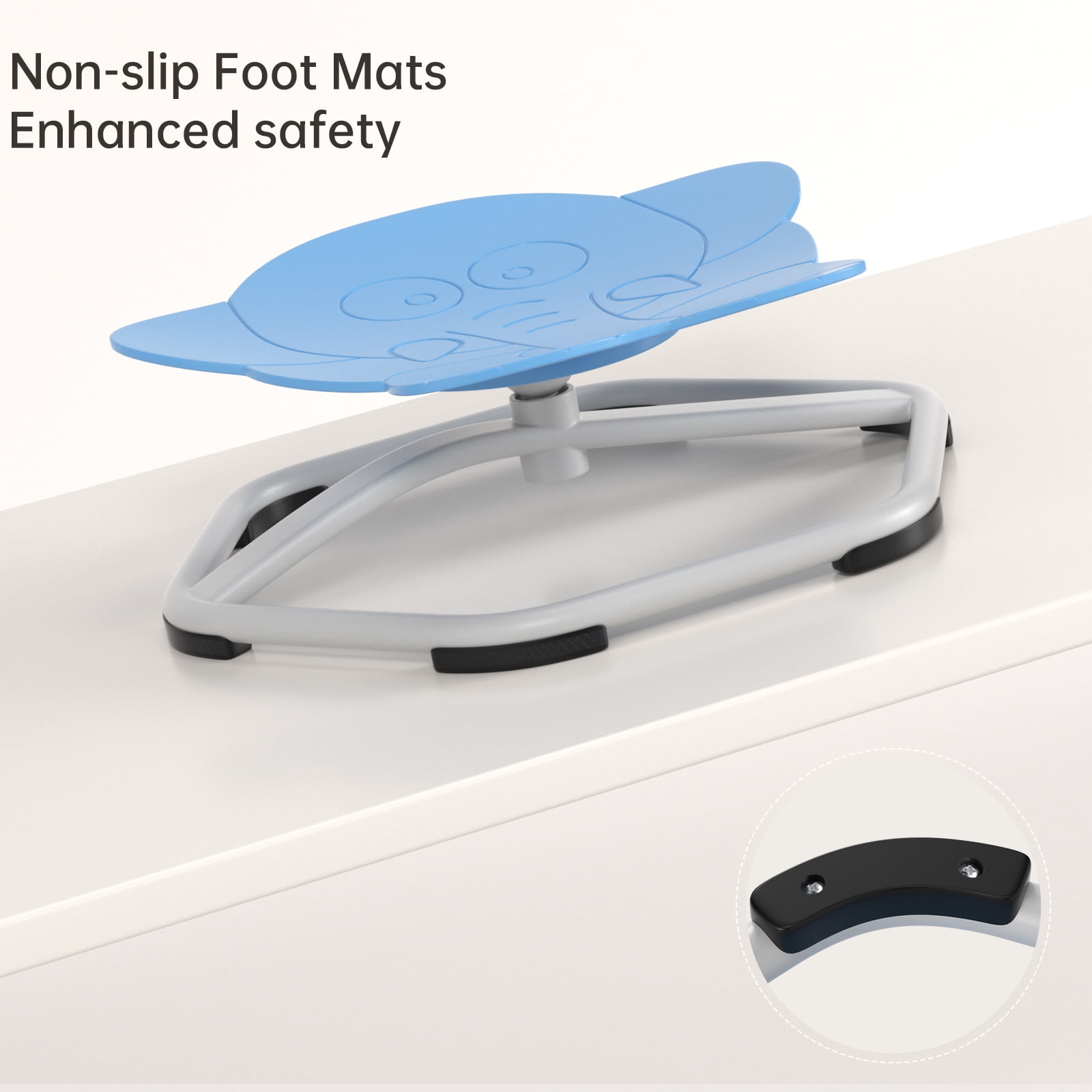 Sensory Spinning Chair for Autistic Sensory Swivel Chairs Sit, Enhancing Motor Skills Educational Indoor & Outdoor (Blue)