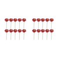 thumbnail image 4 of Yuarrent 10 piezas de flores artificiales Gerbera plantas falsas Mini oficina de jardín Type4 NO4, 4 of 6