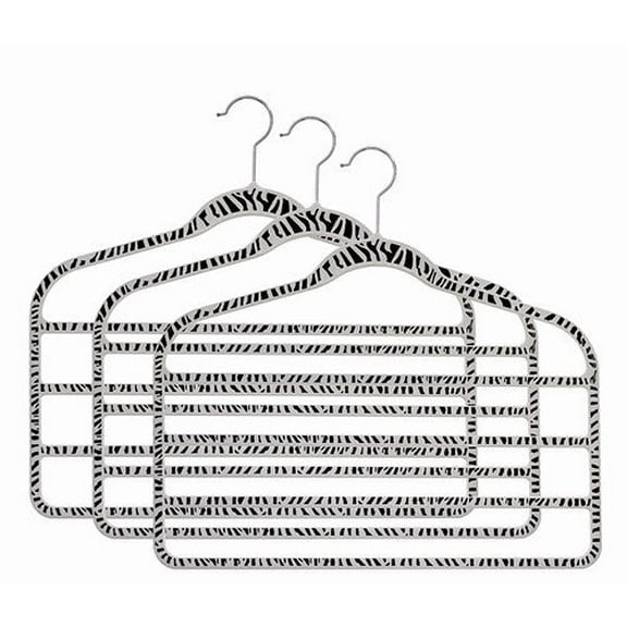 Slim-Line Printed "Zebra" Multi Pant Hanger