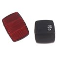 thumbnail image 6 of Bicycle Plastic Reflector Tail Light Reflector Front And Rear Warning Tail Light, 6 of 7