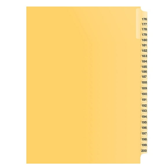 Davisgroup B11-176-200 Diviseur d'Indice de Contentieux 176 à 200 - 1 Chacun