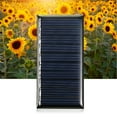 thumbnail image 2 of 0.25W 5V Mini Solar Panel Polycrystalline Silicon Small Solar Cell DIY Waterproof Camping Portable Power, 2 of 8
