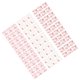 thumbnail image 2 of Gonyscag Sticky,Bloc De Notas Repasable,Blocs De Notas De Papel Coloridos con Estampado Floral,para Oficina De Registros, 2 of 5