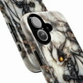 thumbnail image 2 of Mystical Dragon Phone Case, Fantasy Black White Dragon with Golden Eyes Protective Cover for iPhone 16 15 14 13 12 11 Pro Max Plus Mini, 2 of 6
