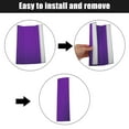 thumbnail image 7 of Unique Bargains 2 Pcs Felt Car Seat Belt Protector Pads Shoulder Strap Seatbelt Soft Comfort Cover Universal Purple, 7 of 7