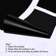thumbnail image 4 of Unique Bargains Footprint Sticker Shoes Decal Sign for Class Decor Black 6x2.5", 4 of 6