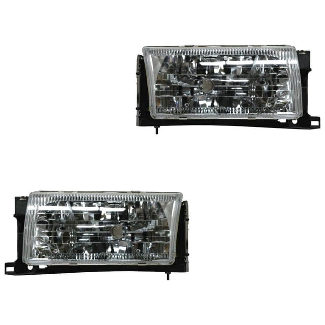 PAR FAROS con base Compatible con Nissan Quest 1996 - 1998 GEN Generica