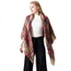thumbnail image 5 of Bufanda cuadrada a cuadros de colores de doble cara con aumento de cachemira directa y otoño e invierno para mujer, 5 of 6