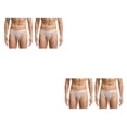 thumbnail image 3 of Qarigey 2 piezas de ropa interior y Sexy súper elástica para hombre, ropa interior para hombre, calzoncillos sexys para hombre, Type1 NO1, 3 of 6