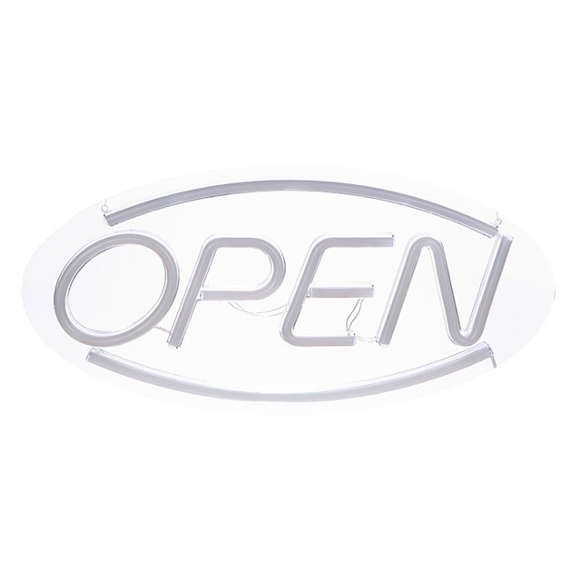 Kuymtek USB Powered Neon Sign Light Acrílico LED Wall Hanging Lamp Decor (Abierto) Kuymtek Iluminación del hogar multifuncional
