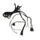 thumbnail image 1 of LED Light Bar Wiring Harness Kit 5 Pin On Off Rocker Switch 16AWG 12V Waterproof Heavy Duty for ATV SUV Pickup, 1 of 5