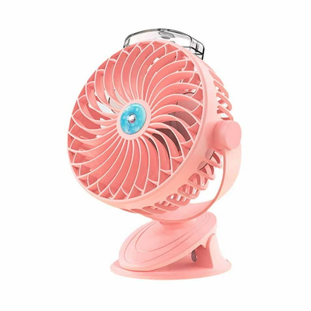 Rechargeable Clip On Fan,Small Portable Clip Fan With Strong Clamp Grip,Quiet f Fan Desk Battery Clip Operated Operating Fan G6H8