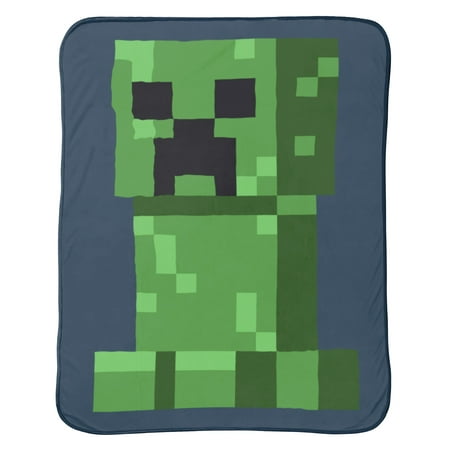Minecraft Icon Adventure Throw, Gaming Bedding