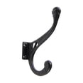 thumbnail image 1 of RCH Hardware HK-IR8383-95 Iron Wall Hook, 3.7 Inch, Black, 1 of 1