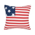 thumbnail image 1 of Stars and Stripes Pillow Decorative Throw Pillow 5th of July USA Patriotic for Couch Chair Living Room Bedroom, 1 of 2