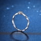thumbnail image 3 of Anillo de fila de ondas de encaje Nuevo anillo de fila de moda Anillo de vicio Anillo de diamante pequeño Anillo de moissanita, 3 of 5