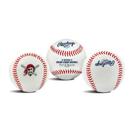 - Rawlings Pittsburgh Pirates The Original Team Logo Collectible Baseball - No Size