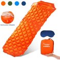 thumbnail image 1 of Inflatable Sleeping Pad,Self-Inflating Camping Mat- Ultralight Compact Waterproof Foldable TPU Air Mattress Pads for Backpacking,Travel,Hiking,Tent,Beach,Outdoor + Eye Mask & Carry Bag, 1 of 7