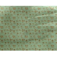 thumbnail image 4 of oneOone Georgette Viscose Fabric Leaves & Flower Floral Decor Fabric Printed BTY 42 Inch Wide, 4 of 4