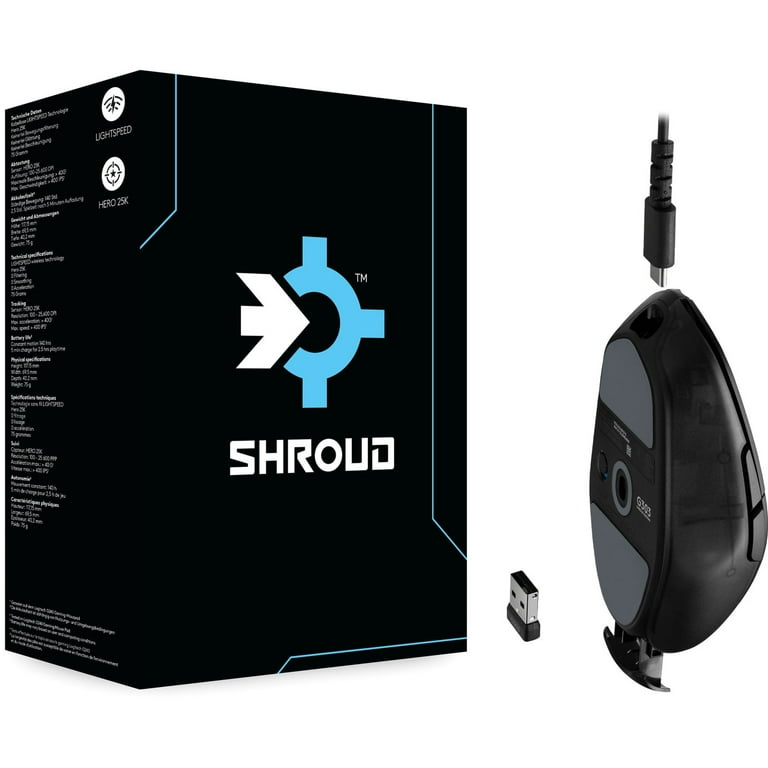 Logitech G303 Shroud Edition Wireless Gamer Mouse - LIGHTSPEED
