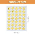 thumbnail image 2 of 50 Sheets Star Stickers Adhesive Star Shaped Adhesive Stickers Students Reward Stickers, 2 of 8