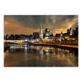 thumbnail image 3 of Tiptophomedecor Cityscape Wallpaper Wall Mural - Cloudy Evening, 3 of 4