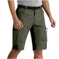 thumbnail image 2 of hotojiny Men's Cargo Shorts Summer Casual Big and Tall Work Shorts Lightweight Knee Length Outdoor Shorts with Zipper Pockets, 2 of 7