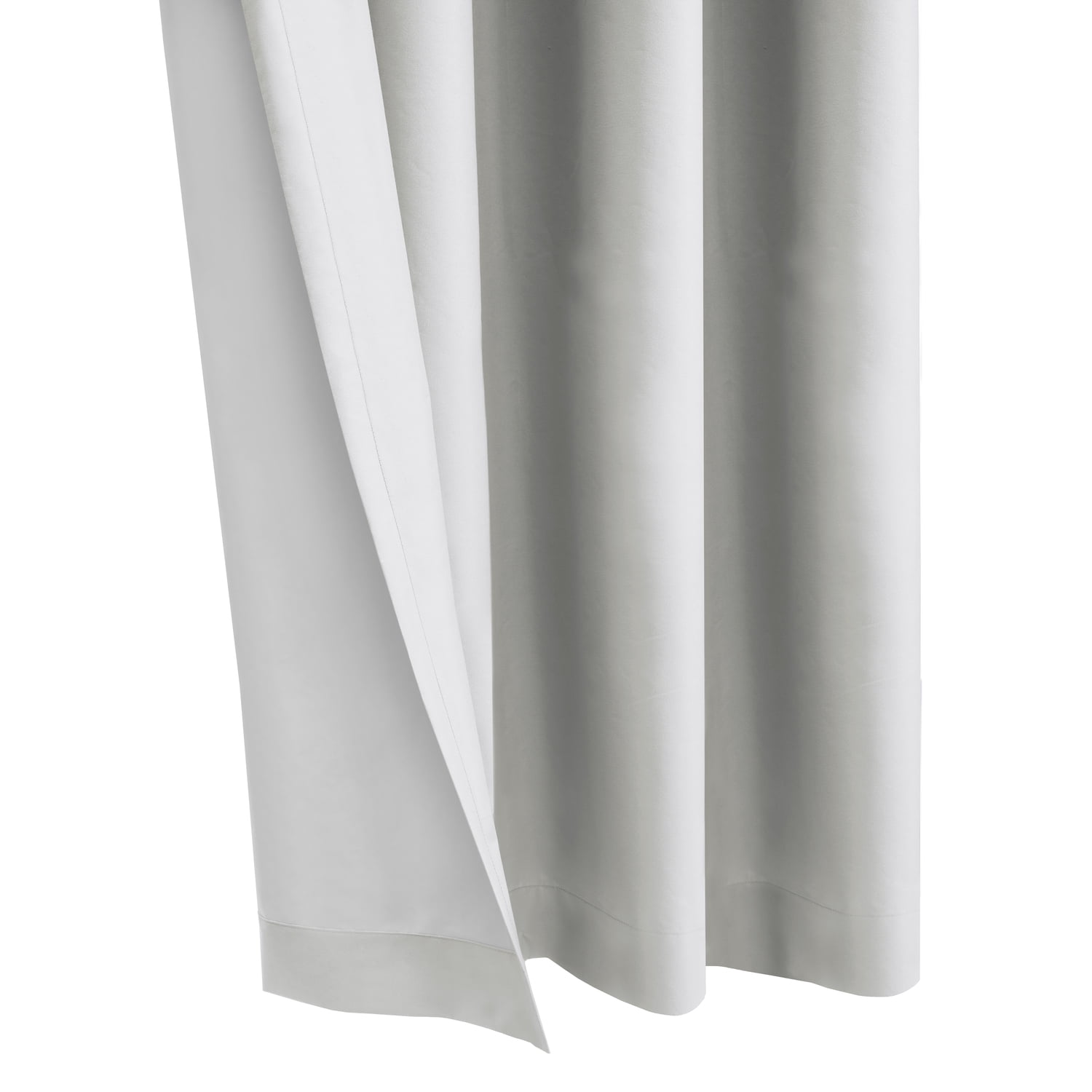 Thermaplus Alpine Blackout Premium Stylish and Functional Grommet Curtain Panel 52" x 95" White