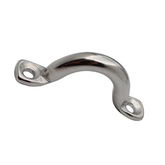 COMPUKAS Boat Accessory Handle Silver 10Pcs 1.57X1.26X0.28in