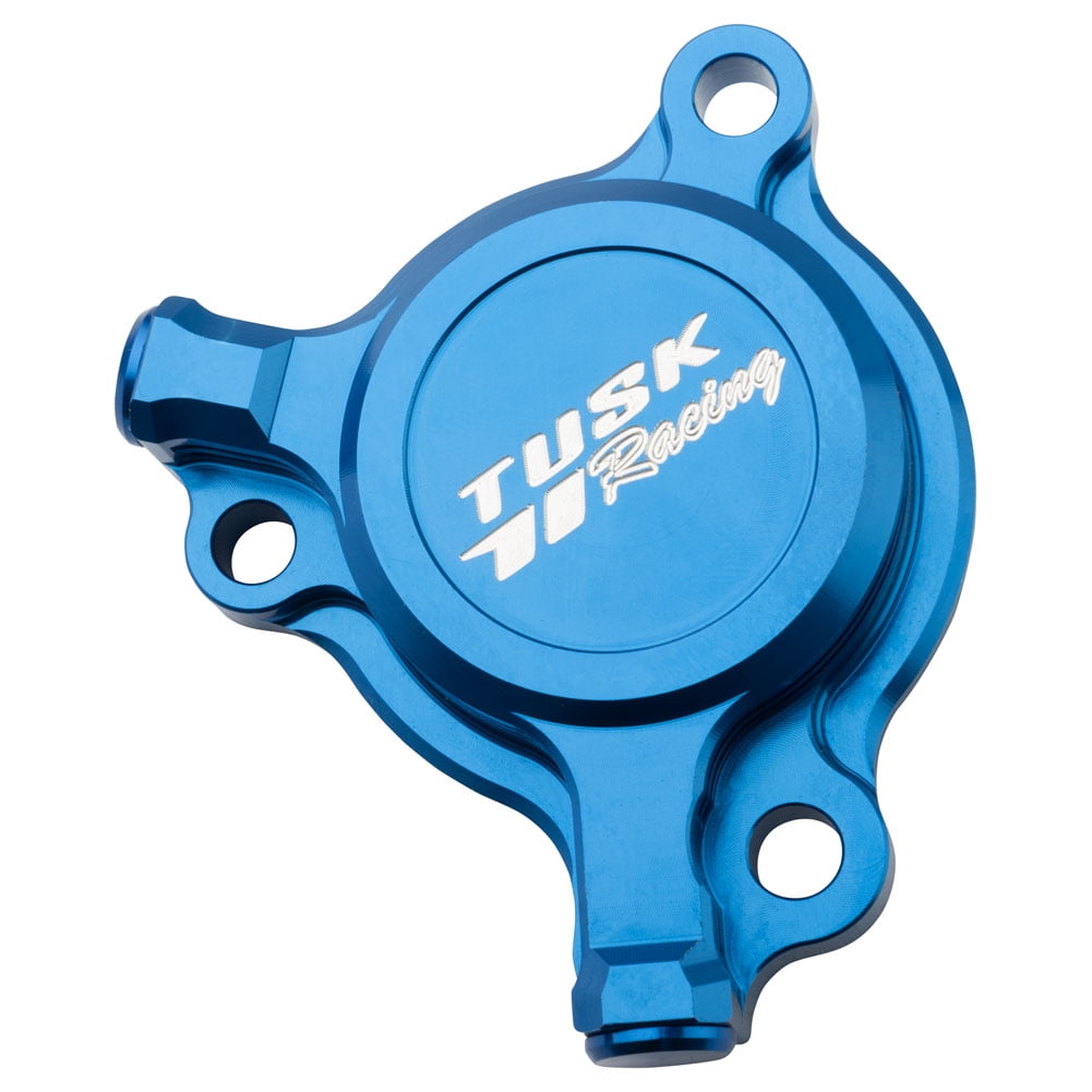 Cap Replacement YAMAHA WR450F 2011–2015 Tusk Aluminum Oil Filter Cover Blue