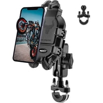 ROCKBROS Motorcycle Phone Mount Auto Lock Bike Handlebar Shockproof 360° 3.5-7"