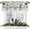 Snow, variant on Thanksgiving Kitchen Curtains Valances for Window,Fall Pumpkin Truck Curtains & Drapes Rod Pocket Maple Leaf Curtain Autumn Short Topper Valance for Kitchen Window Curtains Over Sink 54x18in,1 Panel