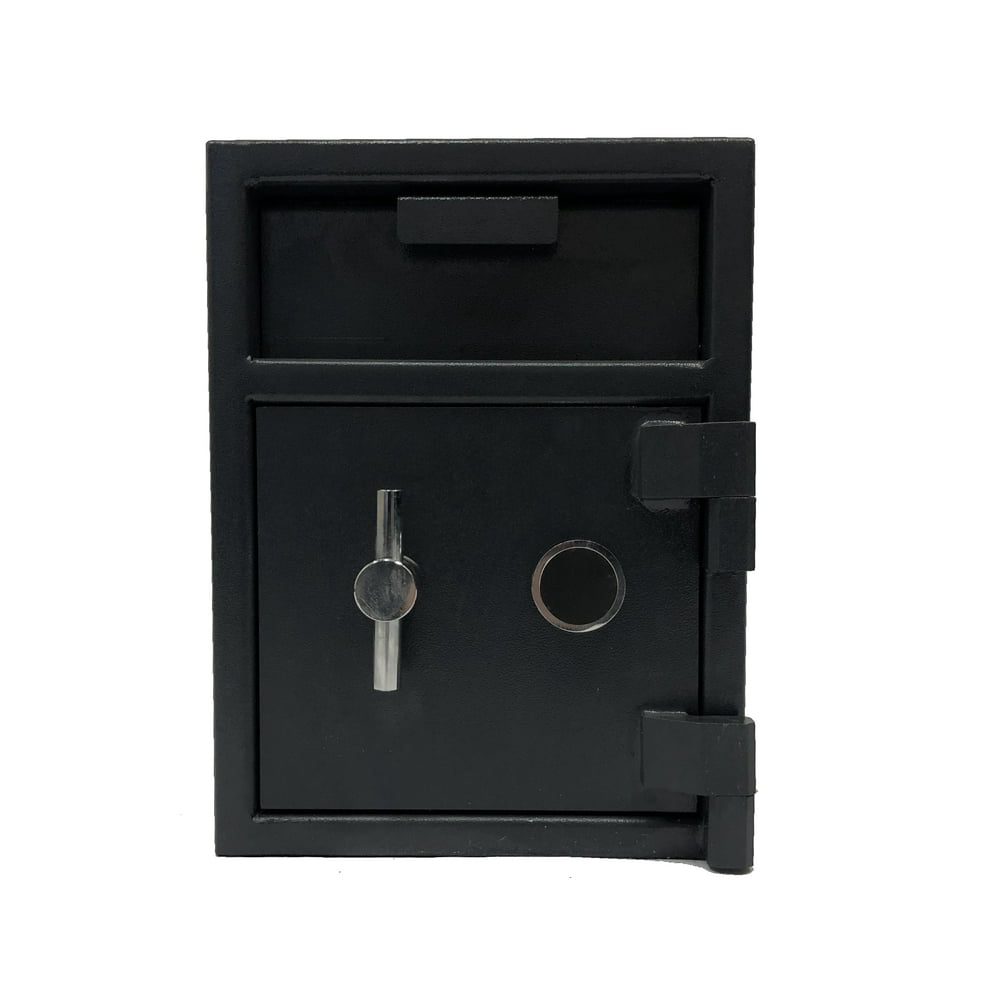 Cash Drop Depository Safe with dual control key lock