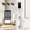 Satin Nickel, variant on Handle Fingerprint Deadbolt Smart Door Lock, Digital Keypad Keyless Entry Lock, Easy Install Front Door Security Lock, Ideal Housewarming Gift