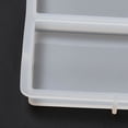 thumbnail image 6 of DIY Silicone Rectangle Badge Reel Pendant Molds Resin Casting Molds for UV Resin Epoxy Resin Jewelry Making Mixed Patterns 188x149x8.5mm Hole: 6x22.5mm Inner Diameter: 59~115.5x45~76.5mm, 6 of 8