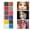 A, variant on Dvkptbk paste 12 Colors Makeup Face Paint Face Paint Christmas Face Paint Facial Painting