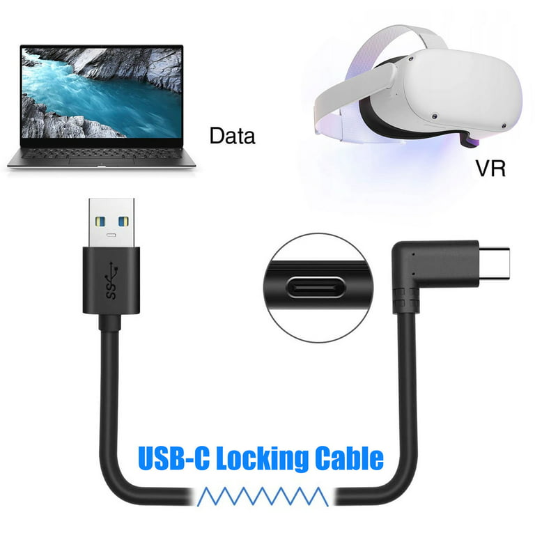USB C Cable 10FT / 3M, Oculus Quest Link Cable, High Speed Data Transfer &  Fast Charging Cable Compatible for Quest 2 and Oculus Quest and Gaming PC 
